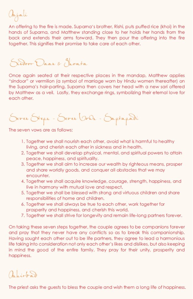 Paisley Sunset  Wedding Programs