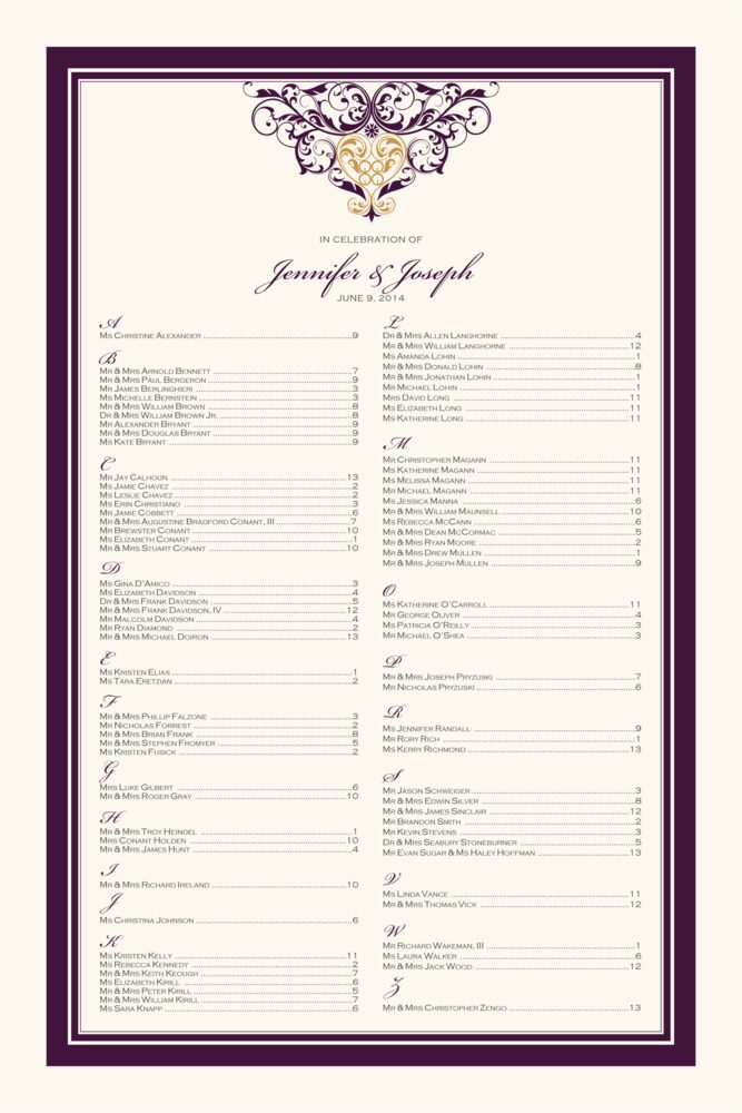 Sankofa Heart  Seating Charts