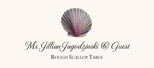 Seashell Assortment  Place Cards