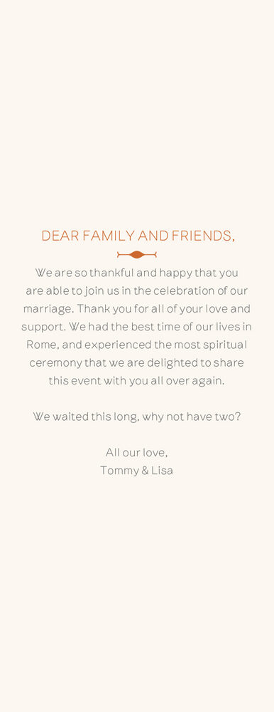 Simple Affair Photography  Wedding Programs