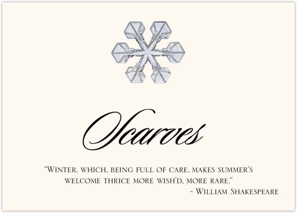 Snowflake Assortment  Memorabilia Cards
