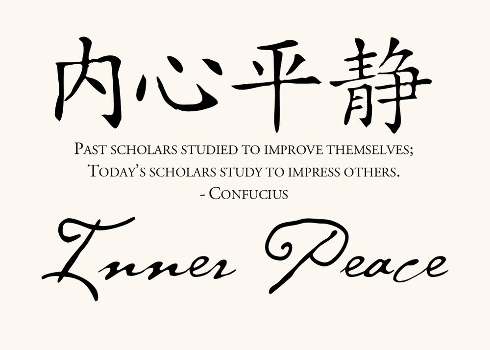Chinese Proverbs  Table Names