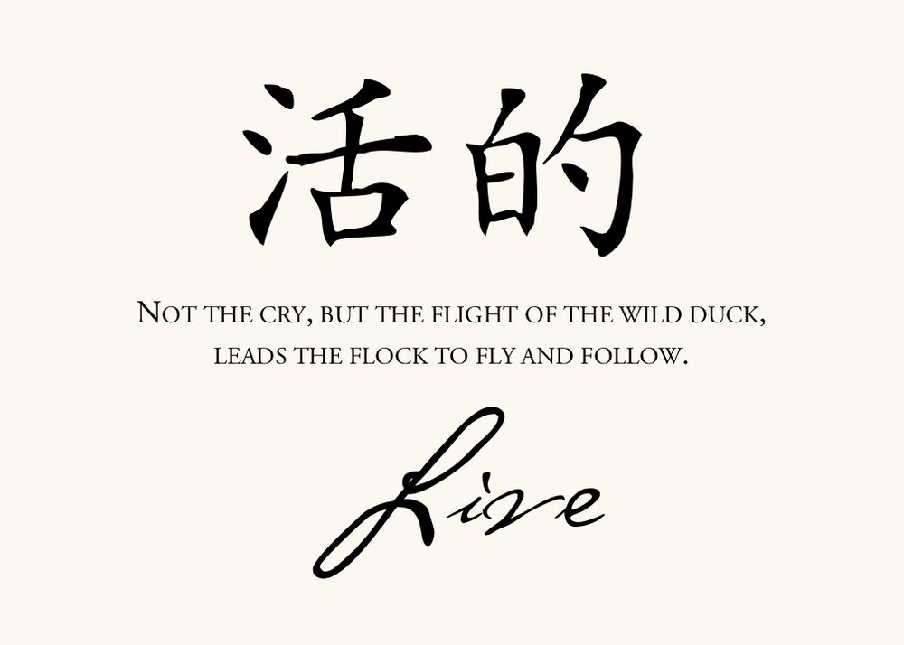 Chinese Proverbs  Table Names