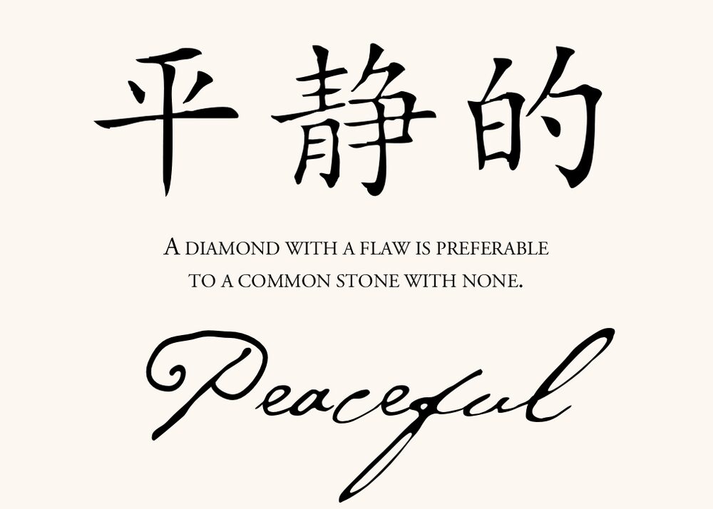 Chinese Proverbs  Table Names