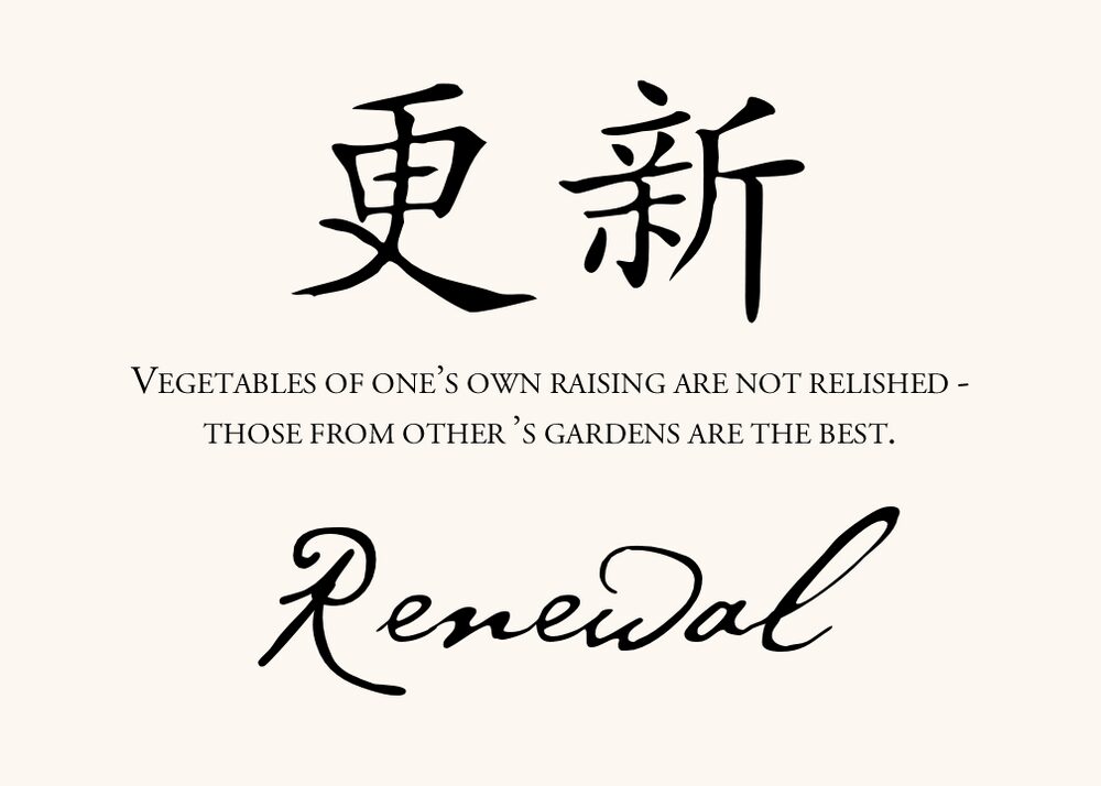 Chinese Proverbs  Table Names