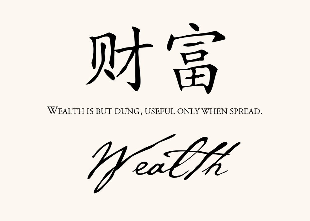 Chinese Proverbs  Table Names