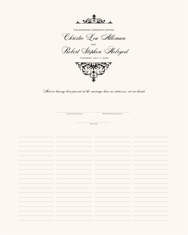 Abbey Cocktail 02  Wedding Certificates