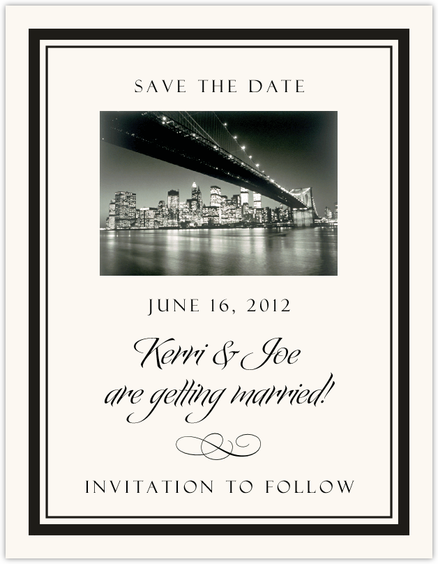 Going Downtown  Save the Dates