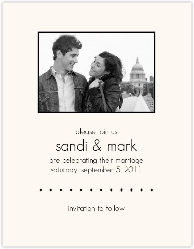 Understated  Save the Dates