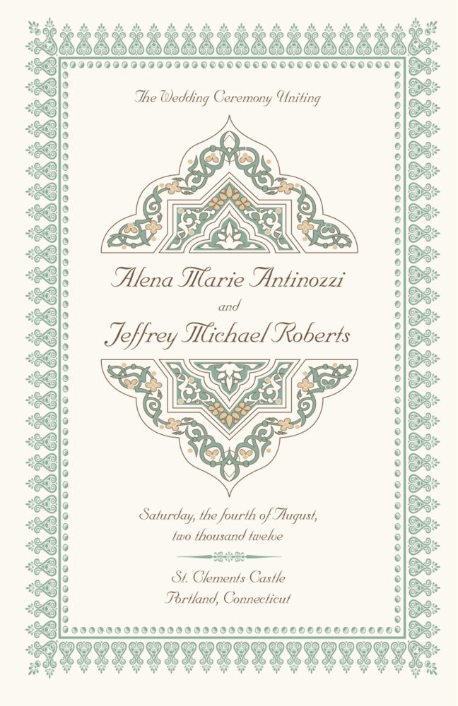Dharma-Goodwill  Wedding Programs