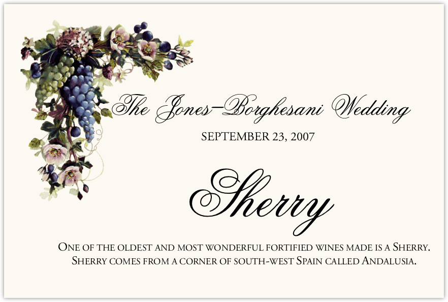 Green and Blue Grapes Wine Trivia  Memorabilia Cards