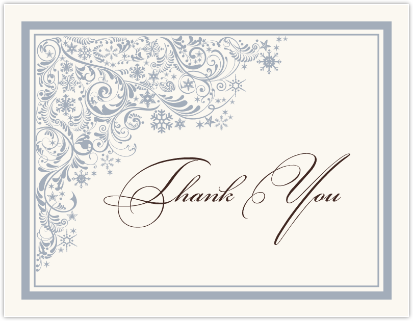 Snowstorm  Thank You Notes