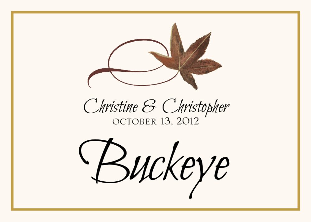 Twisty Leaves  Table Names