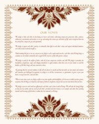 Asian Wedding Certificate With Buddhist Wedding Vows Asian