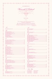 A Kiss Goodnight Seating Charts