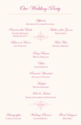 A Kiss Goodnight Wedding Programs
