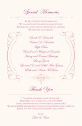 A Kiss Goodnight Wedding Programs