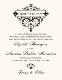 Abbey Cocktail  Donation Cards