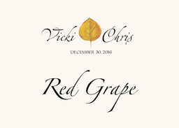 Yellow Aspen Leaves Table Names