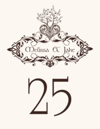 Bailey's Tree of Life Table Numbers