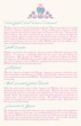 Paisley and Peacocks  Wedding Programs