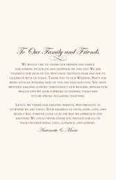 Brown Birds Wedding Programs