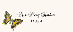 Butterfly Assortment  Place Cards