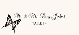 Butterfly Assortment  Place Cards