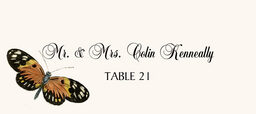 Butterfly Assortment  Place Cards