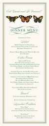Butterfly Ballet  Wedding Menus