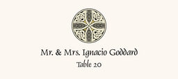 Celtic Cross 07 Place Cards