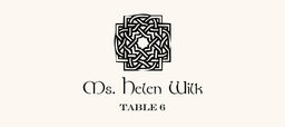 Celtic Knot Assortment  Place Cards