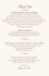 Celtic Leaf and Watermark Wedding Programs