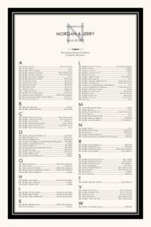 Century Monogram  Seating Charts