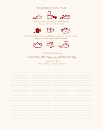 Chinese Tea Ceremony  Wedding Certificates