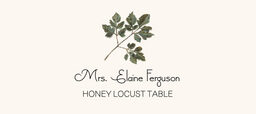 Honey Locust Colorful Leaf Place Cards