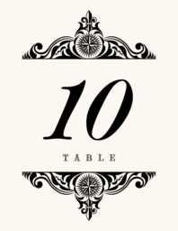 Compass North Table Numbers