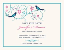 Leah and Luna Save the Dates