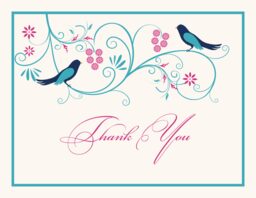 Leah and Luna Thank You Notes