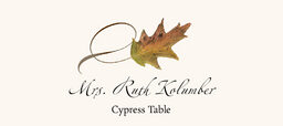 Assorted Twisty Leaves Place Cards