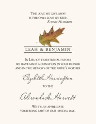 Leaves Donation Card Assortment  Donation Cards