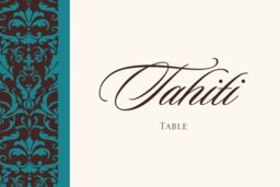 Daily Damask Table Names