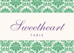 Damask Twist  Table Names