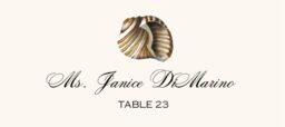 Antique Seashell Collector  Place Cards