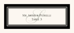 Elegance Watermark Place Cards