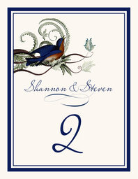 Elle Bluebird Table Numbers