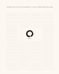 Forever - Enso (Zen Circle)  Wedding Certificates