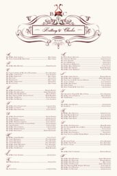 Fiery Flamingos Seating Charts