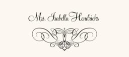 Flourish Monogram 01 Place Cards