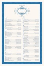 Flourish Monogram 16  Seating Charts